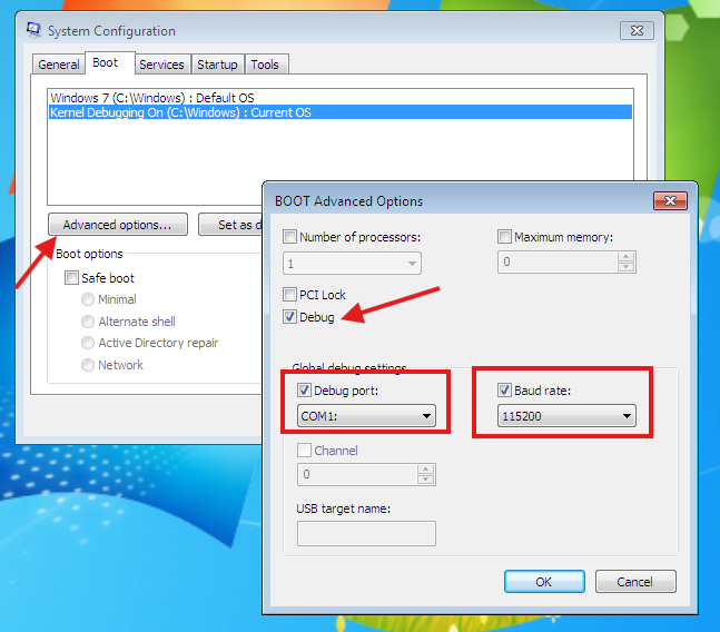 Advanced config changes