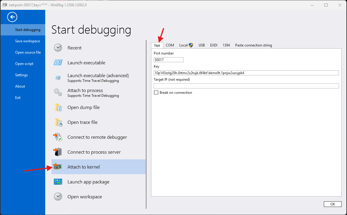 WinDbg Connect