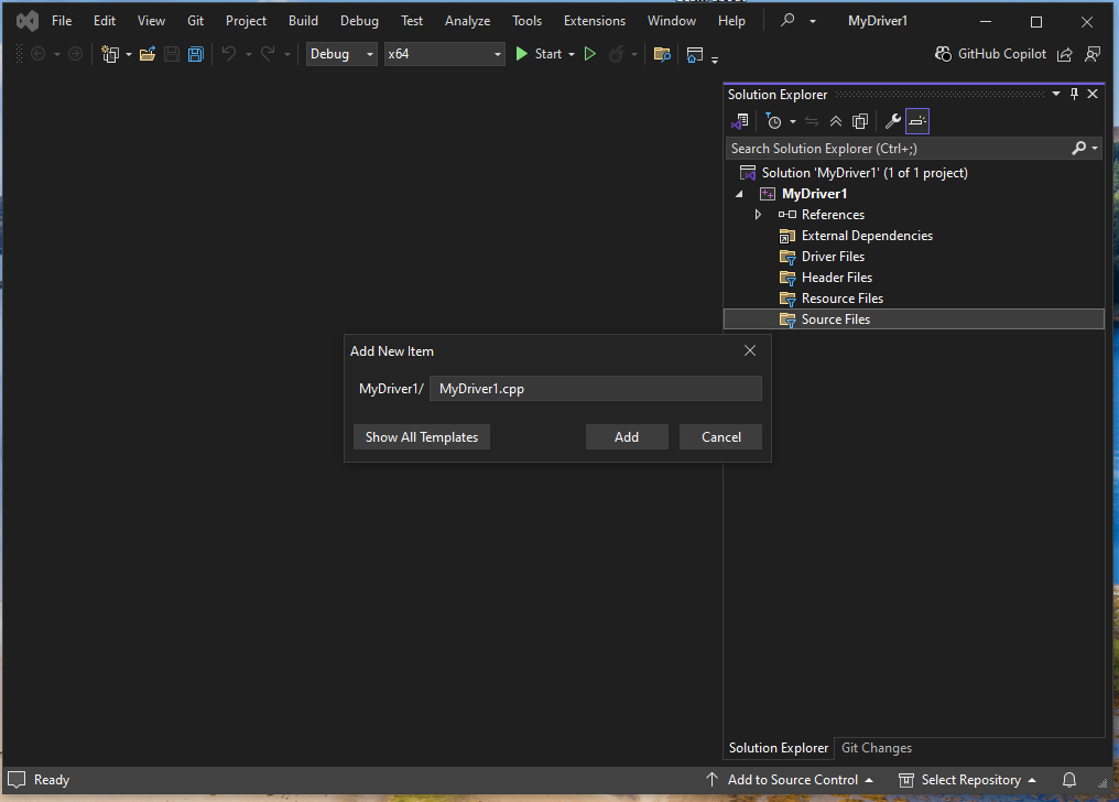 New source file added