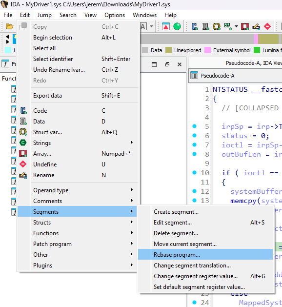 Rebase program