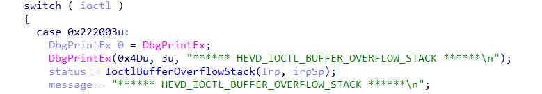 IOCTL switch